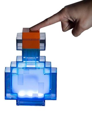 Think Geek Minecraft Color Changing Position Bottle