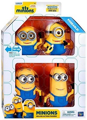 Despicable Me Minions Movie Deluxe Action Figure 4-Pack