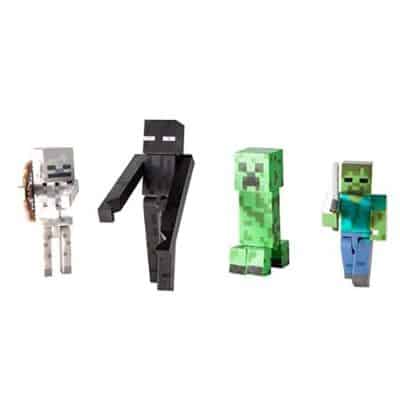 Minecraft Figure 4-Pack Hostile Mobs Set
