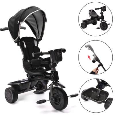 ChromeWheels 4-in-1 Kids’ Trike and Stroller