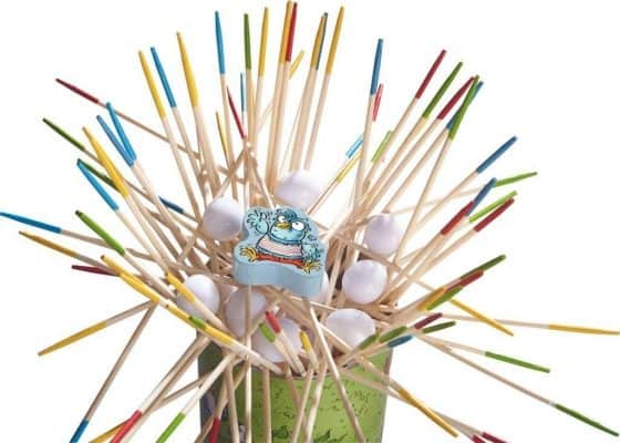 HABA Go Cuckoo! A Wobbly Easter Themed Nest Building Dexterity Game