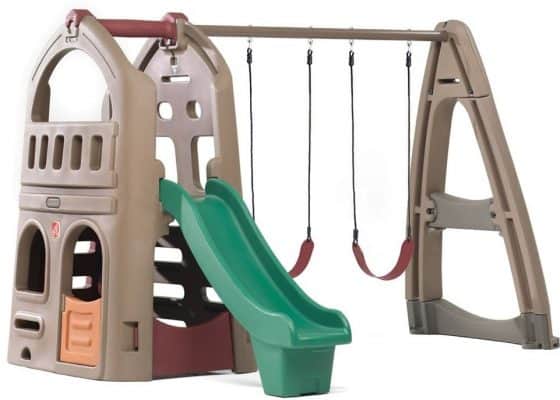 Step2 Naturally Playful Playhouse Climber & Swing Set Extension