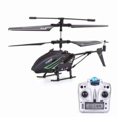 VATOS RC Helicopter with Gyro and LED Light