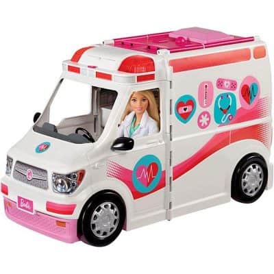 barbie ambulance set