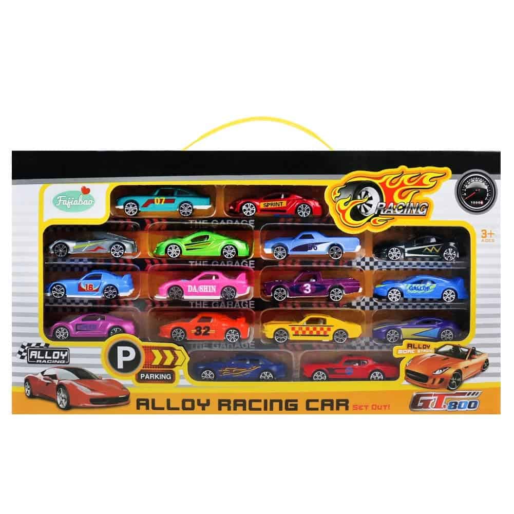 2 X 8 Pcs Die Cast Racing Car Vehicle Play Set Cars Kids Boys Toy