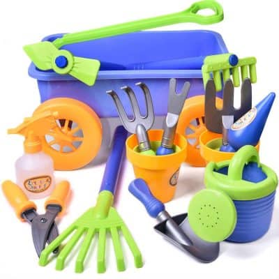 Fun Little Toys Kid’s Garden Tool Toys Set