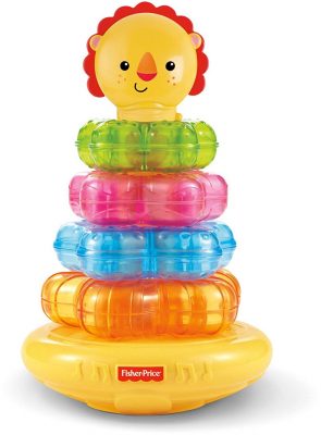 Fisher-Price Light-Up Lion Stacker