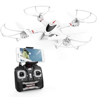 Drone quadrirotor RC DBPOWER X400W FPV