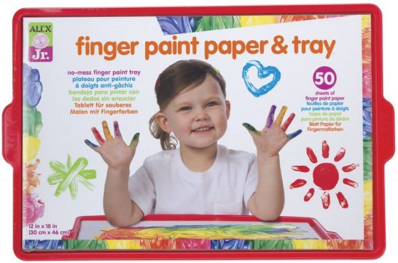 ALEX Jr. Finger Paint Paper and Tray