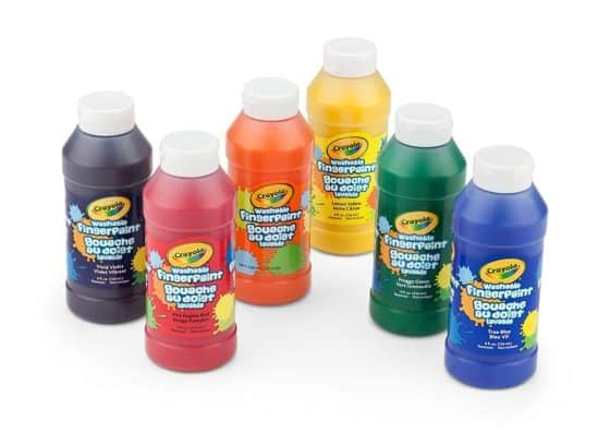 Crayola Washable Finger Paints