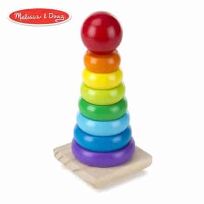 Melissa & Doug Rainbow Stacker Classic Toy