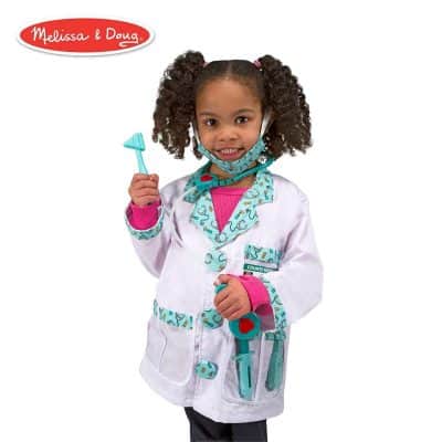 children's doctor dress up set