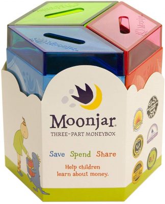 Moonjar Three-Part Moneybox