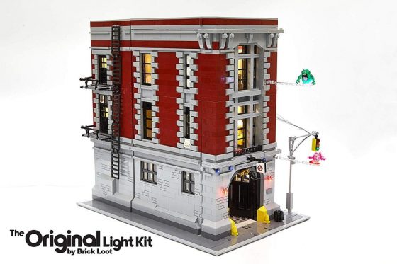 Brick Loot Lightning Kit Ghostbusters Firehouse Headquarters