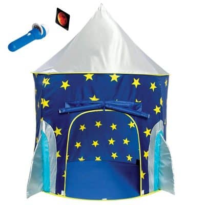 Rocket Ship Play Tent for Boys
