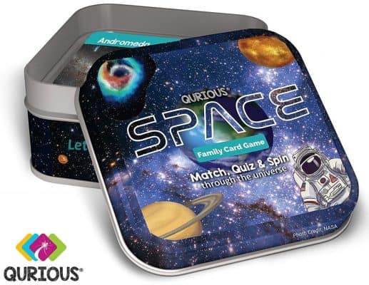 Qurious Space STEM Flash Card Game