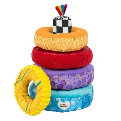 LAMAZE – Rainbow Stacking Ring Toy