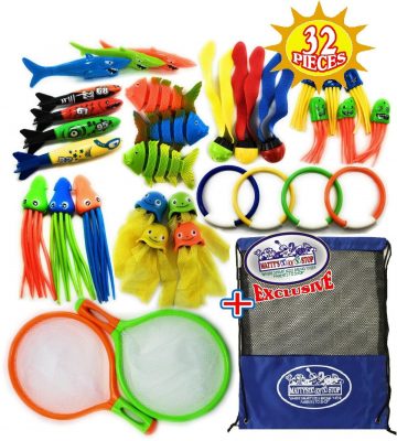 Matty’s Toy Stop Ultimate Dive 32 Piece Set