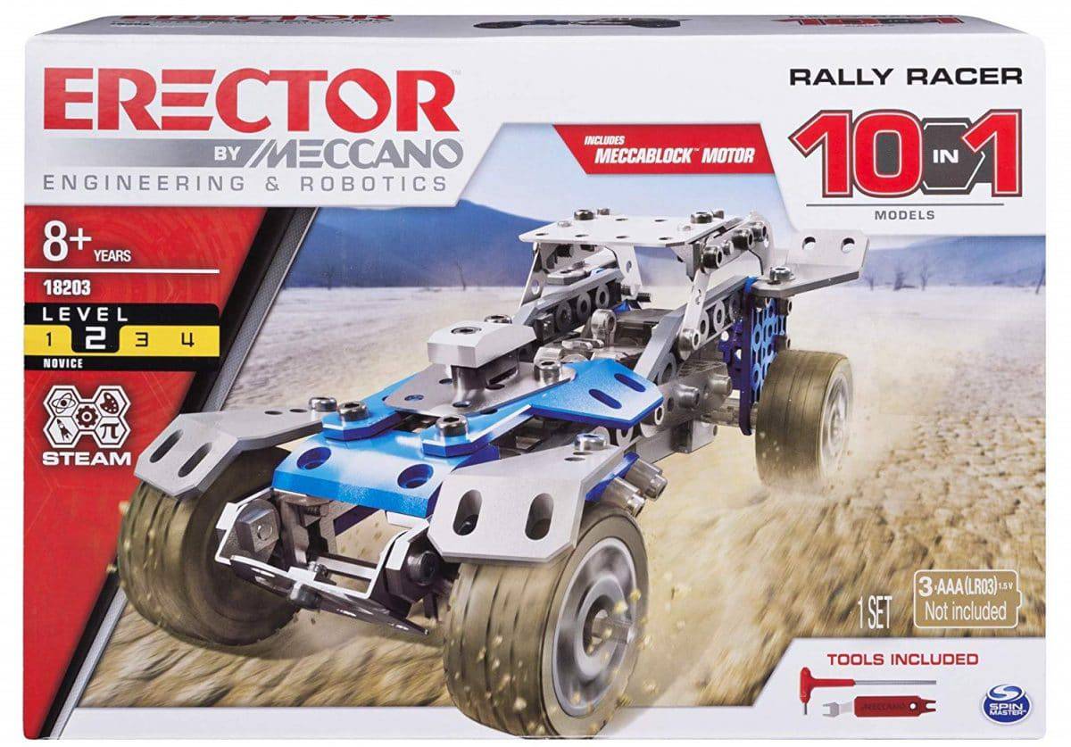 erector construction motorized 100th anniversary set instructions