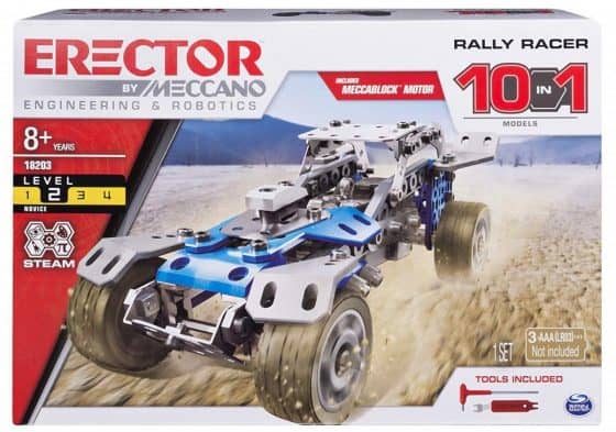 Meccano Rally Racer 10-in-1 Building Kit