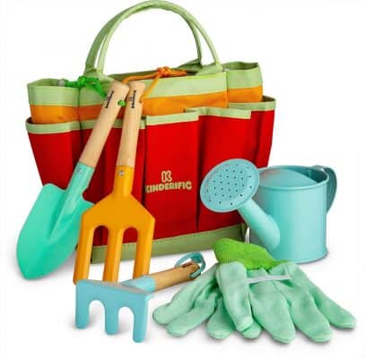 Kinderific Gardening Tool Set for Kids