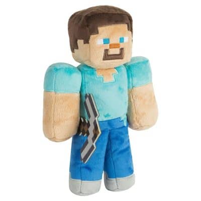 JINX Minecraft Steve Plush Stuffed Toy