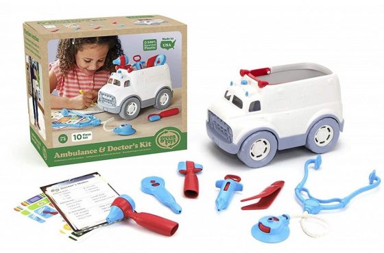 Green Toys Ambulance & Doctor's Kit Role Play Set
