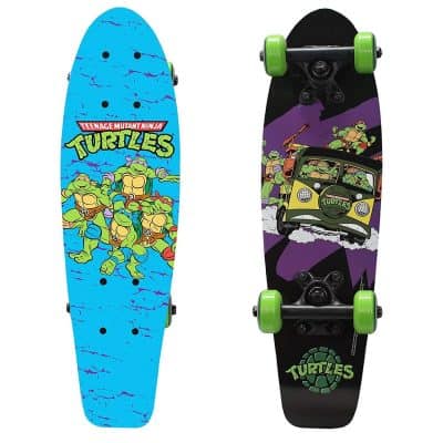 PlayWheels Teenage Mutant Ninja Turtles 21-Inch Wood Cruiser Skateboard