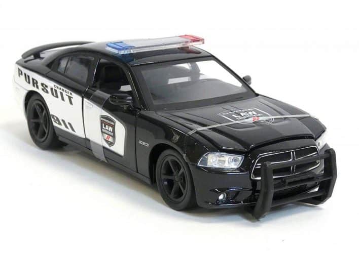 b toys police car