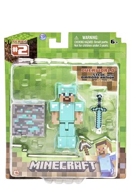 Minecraft Diamond Steve Action Figure Pack