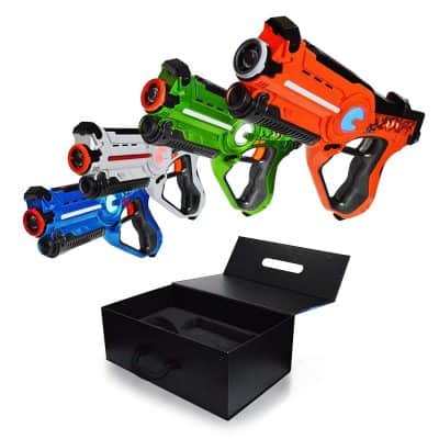 Family Games Laser Tag 4 Pack Set