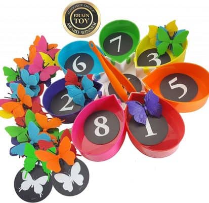 Skoolzy Butterfly Counting Montessori Toy