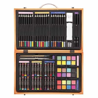 Darice 80-Piece Deluxe Art Set