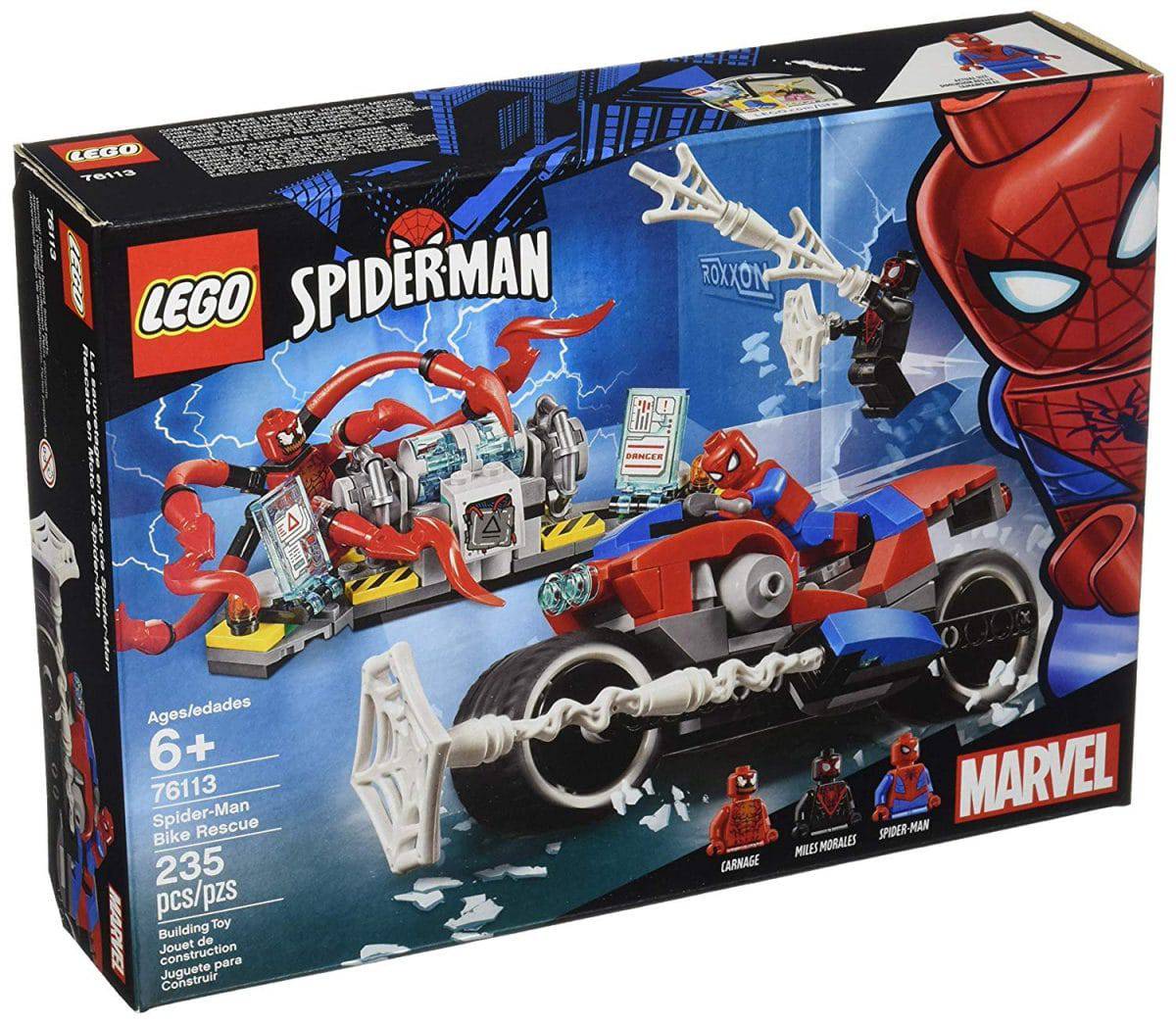 spiderman motorbike toy