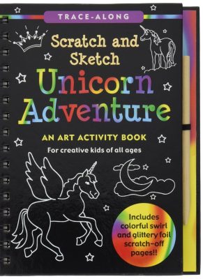 Unicorn Adventure Scratch and Sketch Book