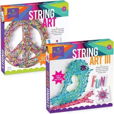Craft-tastic String Peace Sign