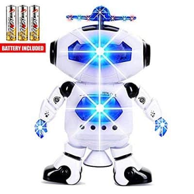 Toysery Electronic Walking Dancing Robot Toy
