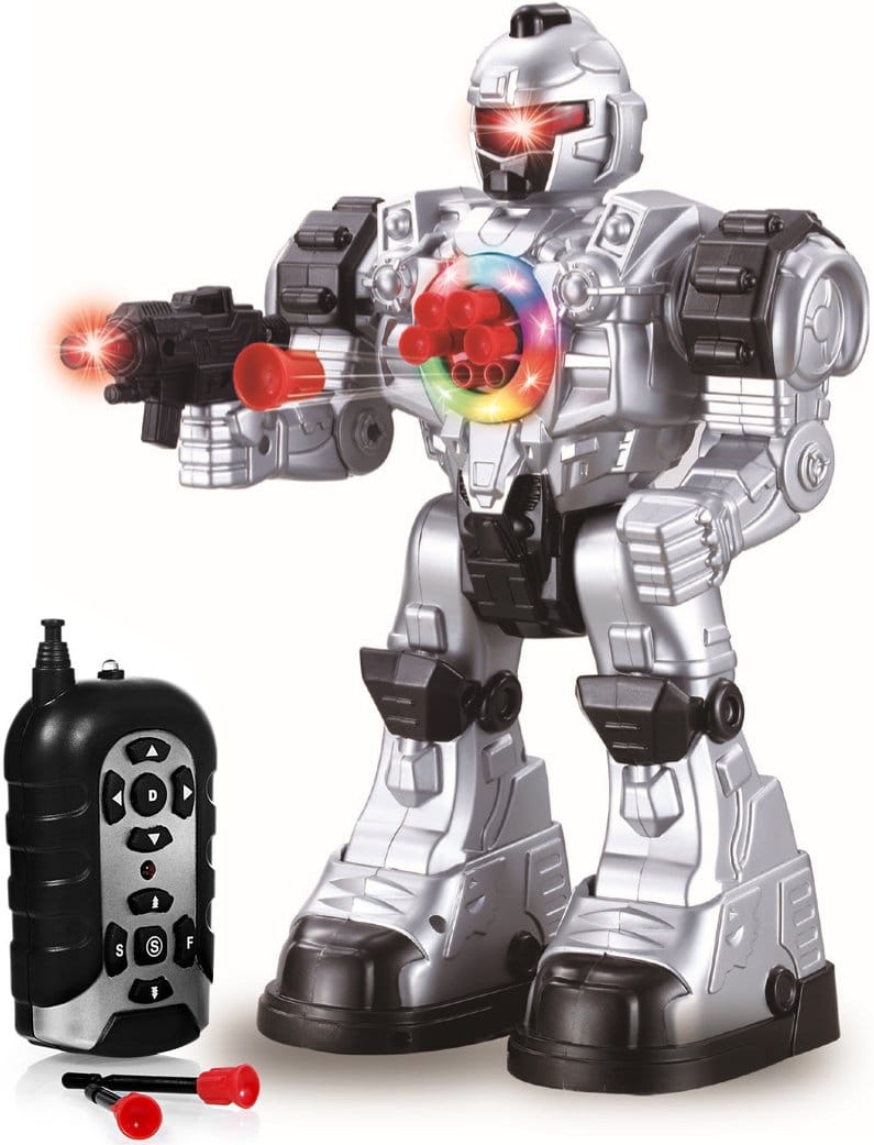 robot with remote control toy