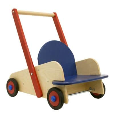 cossy classic wooden baby walker