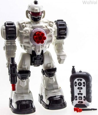 WolVol Remote Control Robot Police Toy