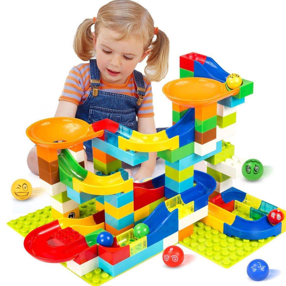 marble run building set