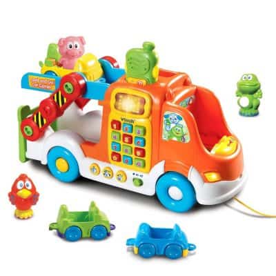 VTech Pull & Learn Car Carrier