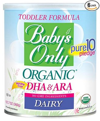 best organic infant formula 2019