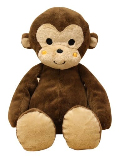 gray monkey stuffed animal