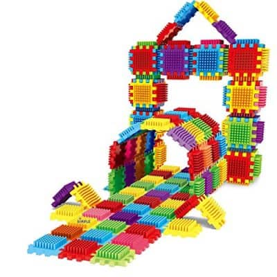 Dimple 324Piece Set Interconnecting Stacking Building Toys