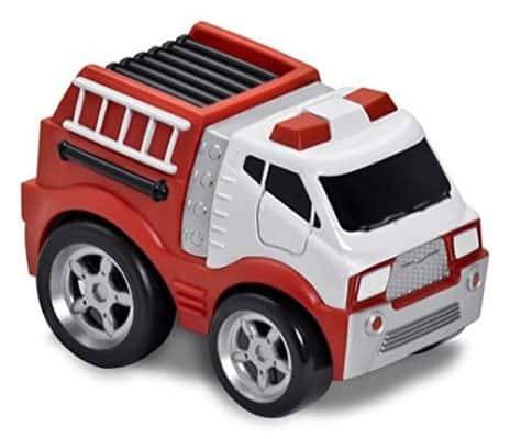 Kid Galaxy Squeezable Pull Back Fire Truck