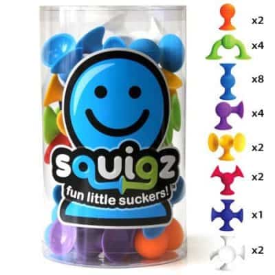 Fat Brain Toys Squigz Starter Set