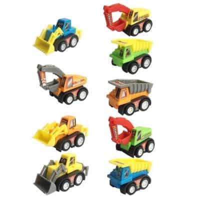 Fajiabao Construction Vehicles Pull Back Toy Cars