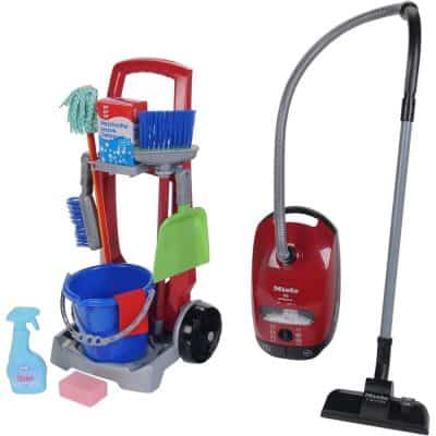 Theo Klein Toy Cleaning Trolley/Miele Vacuum Combo