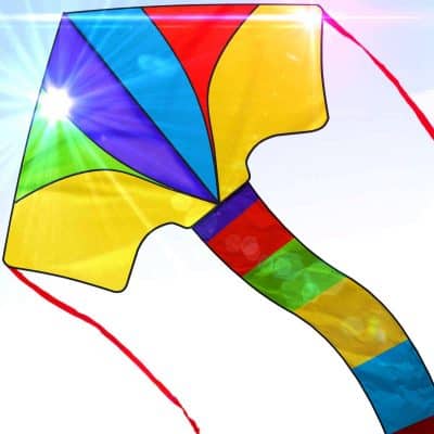 CHIPMUNKK Delta Kite for Kids and Adults